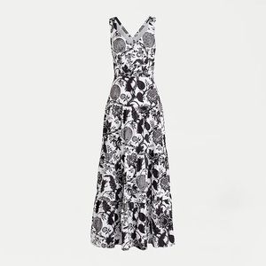 J.Crew Ratti Scarf Print Maxi Dress, Size 4